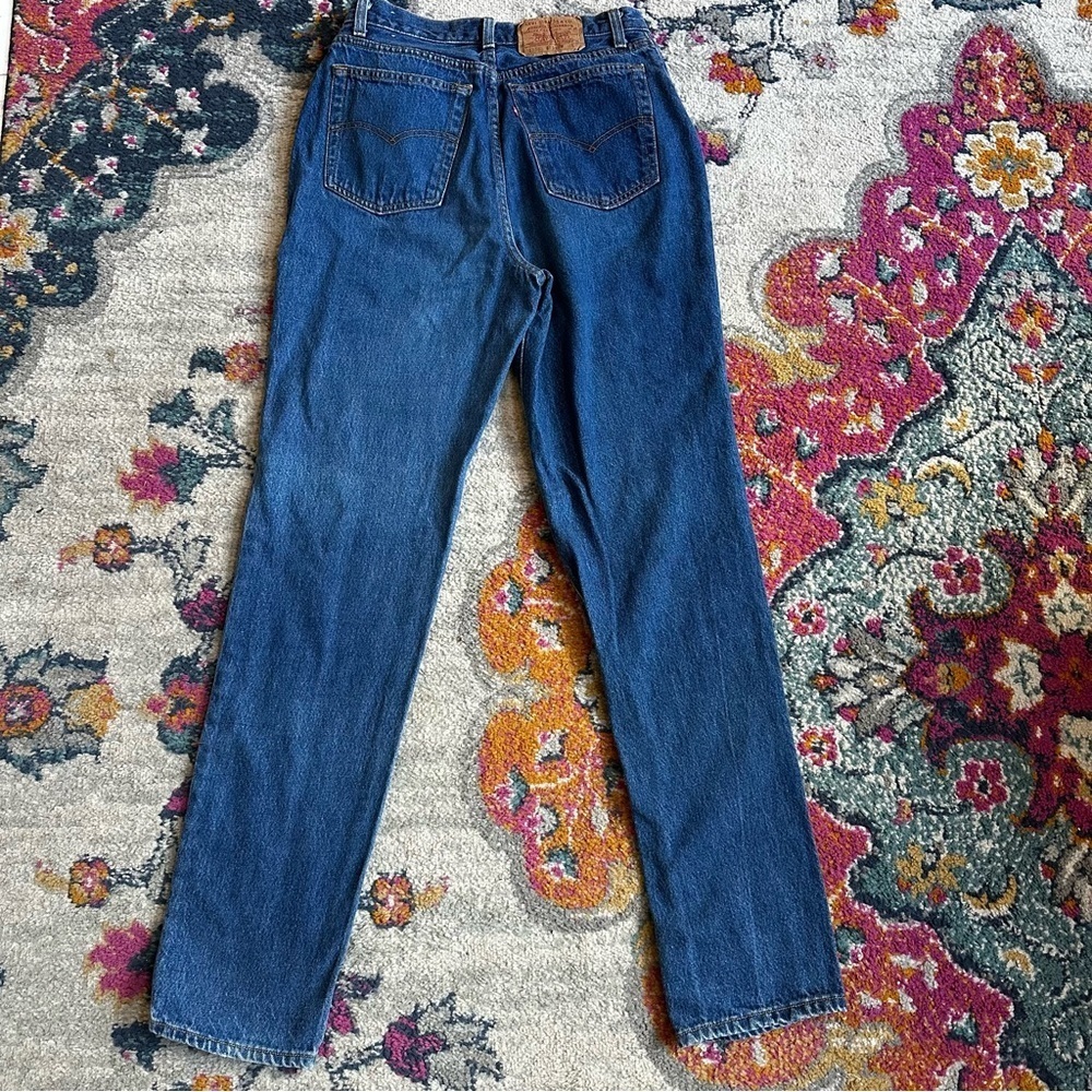 Vintage Levi’s 17501 high rise button fly jeans - Picture 2 of 8